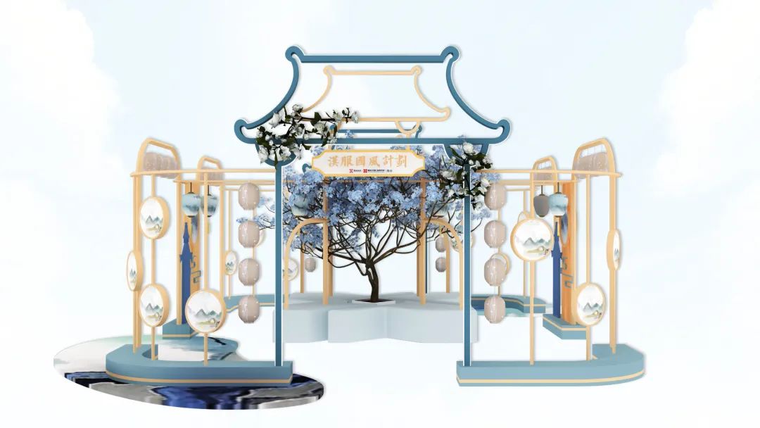 国潮主题美陈展览活动让你瞬间圈粉，话题流量担当也不是盖的