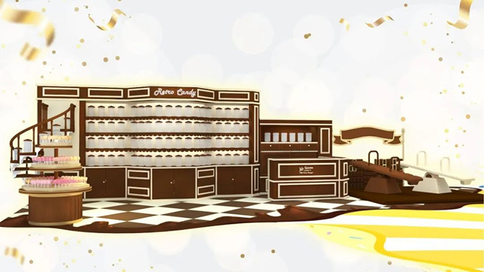 4000尺的糖果展览活动准备了潮流打卡点,还能DIY棒棒糖呢