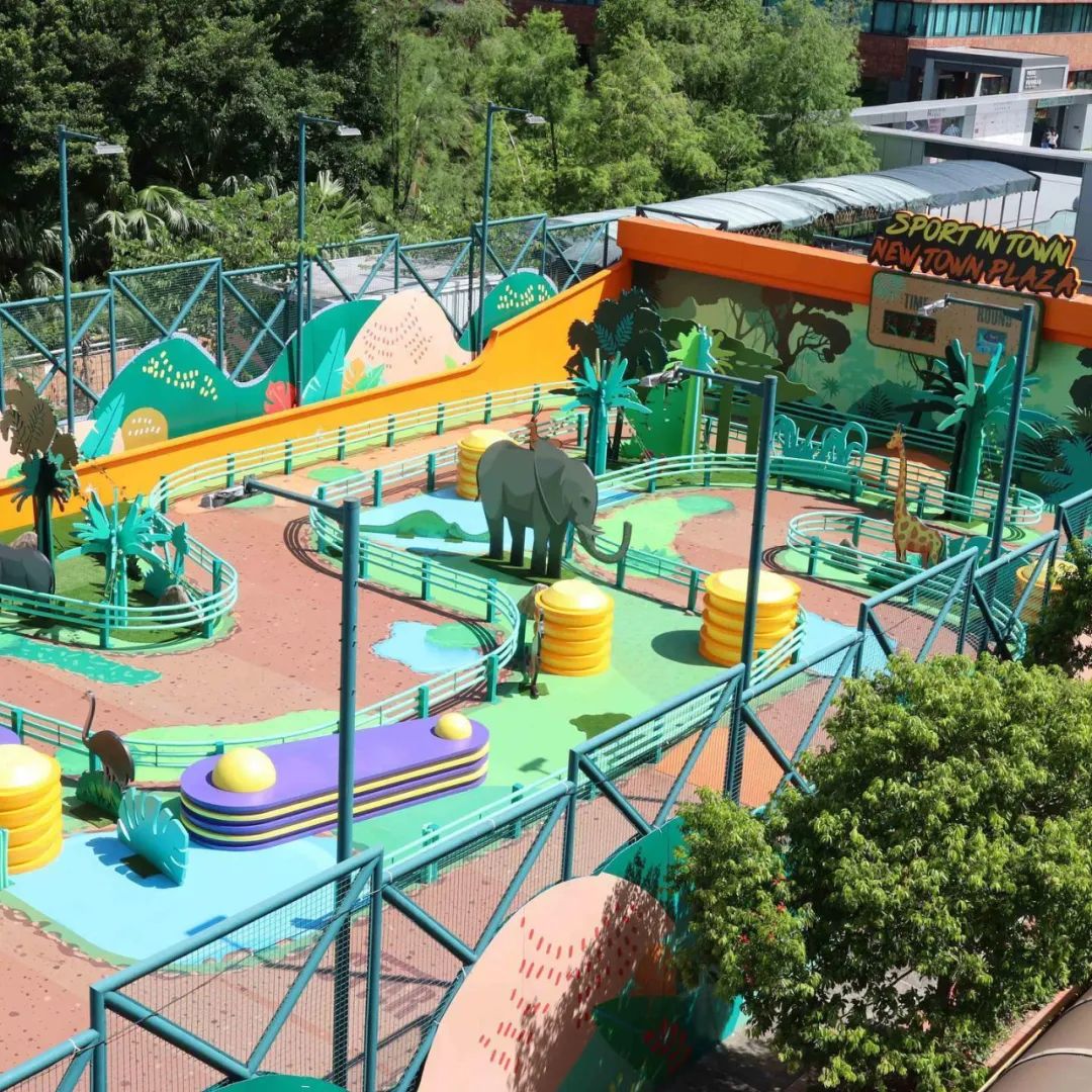 丛林主题美陈展览活动还原了游戏中的经典元素,太好玩了