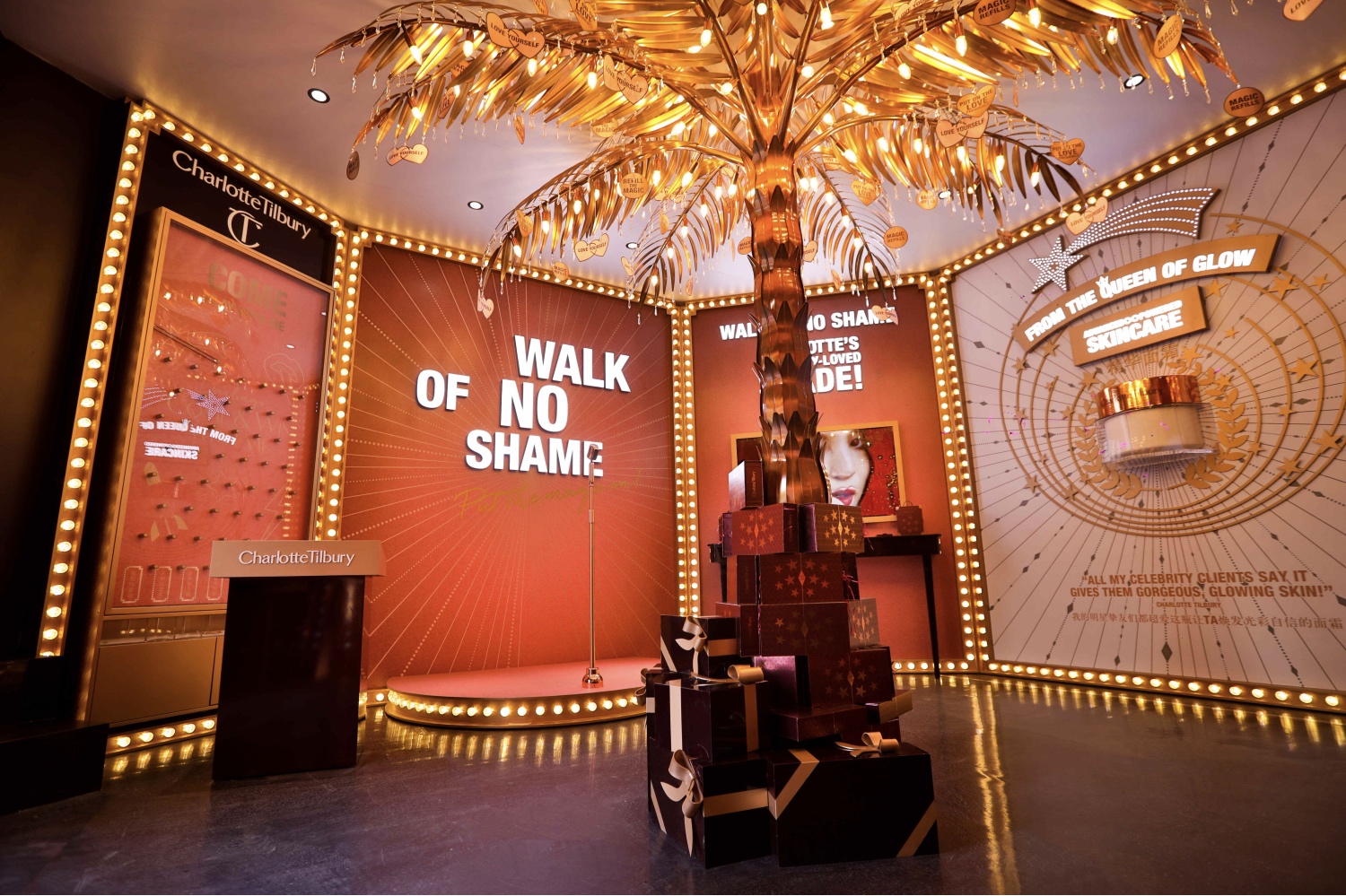 Charlotte Tilbury星有所属快闪互动活动策划浪漫上演，共启好运新年