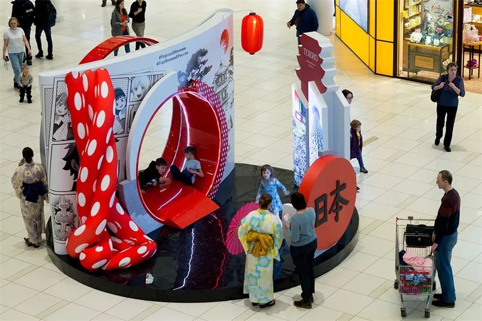 「通往日本的门」线下快闪活动策划太有日本特色了