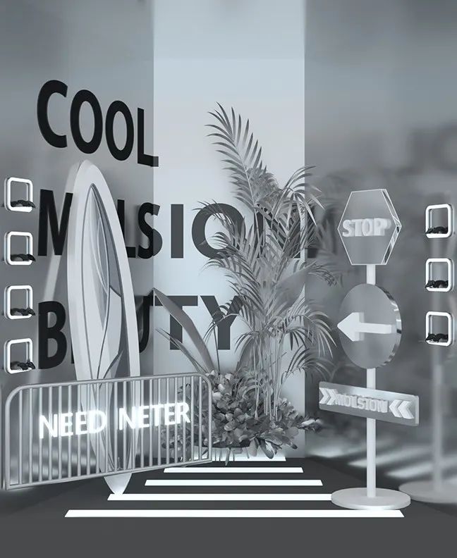 陌森潮流颜究所限时快闪活动策划获得超多线上传播的热度