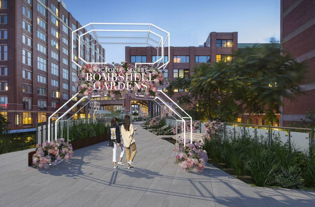 维多利亚的秘密“性感炸弹花园快闪”活动策划现场香气迷人