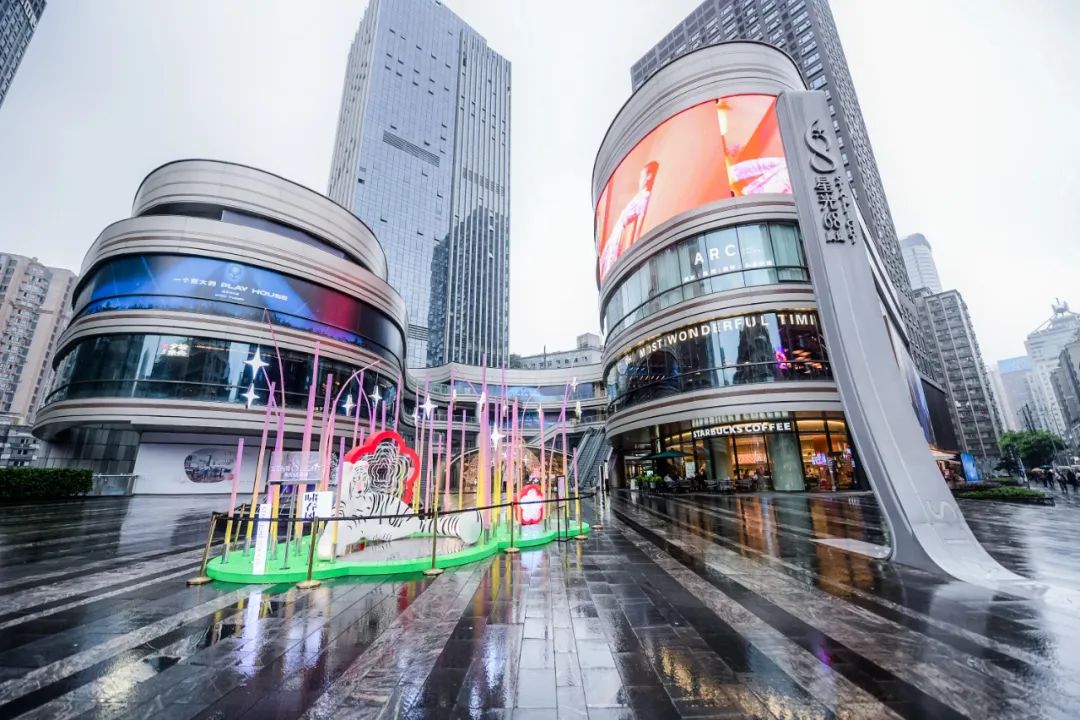 “啸春风”春季美陈活动策划限定装置打造了不一样的国风