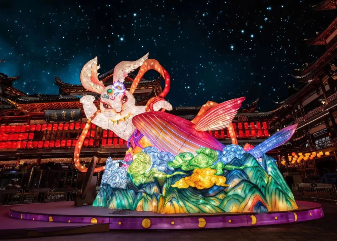 上海今年最火爆的跨年灯会豫园灯会活动策划够年味够国潮