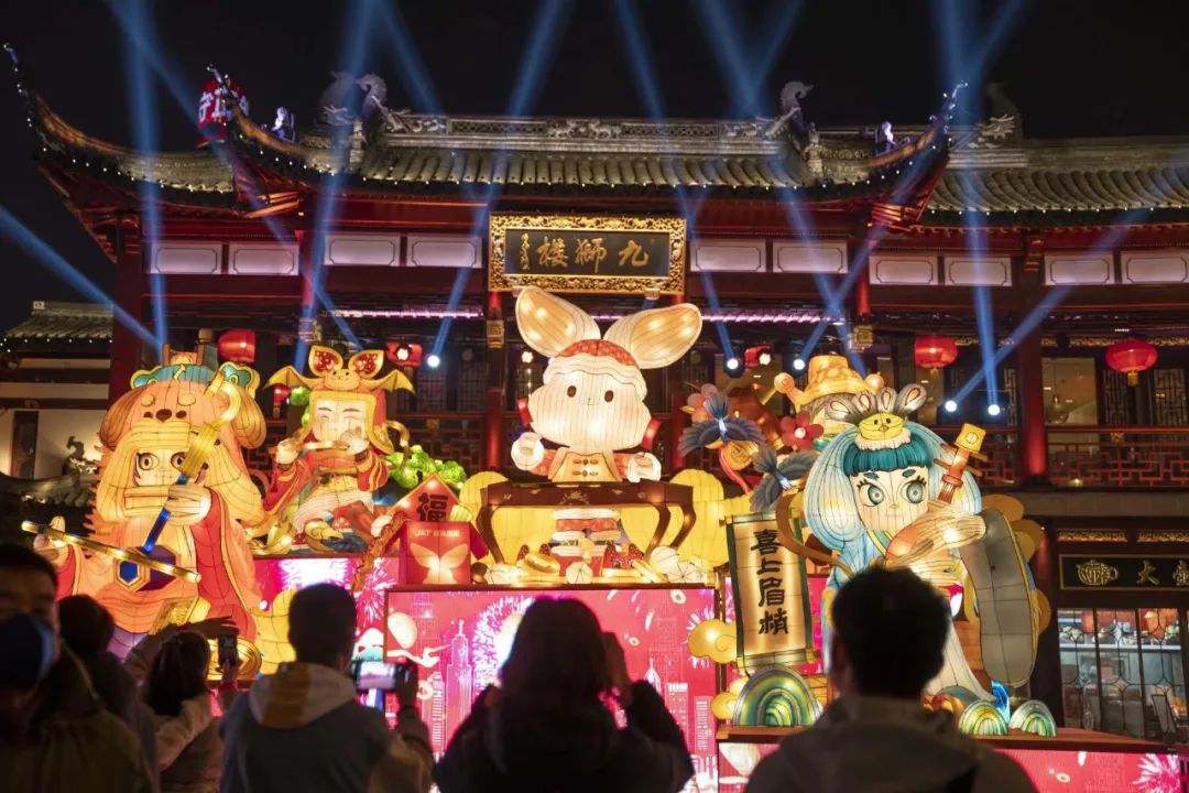 上海今年最火爆的跨年灯会豫园灯会活动策划够年味够国潮