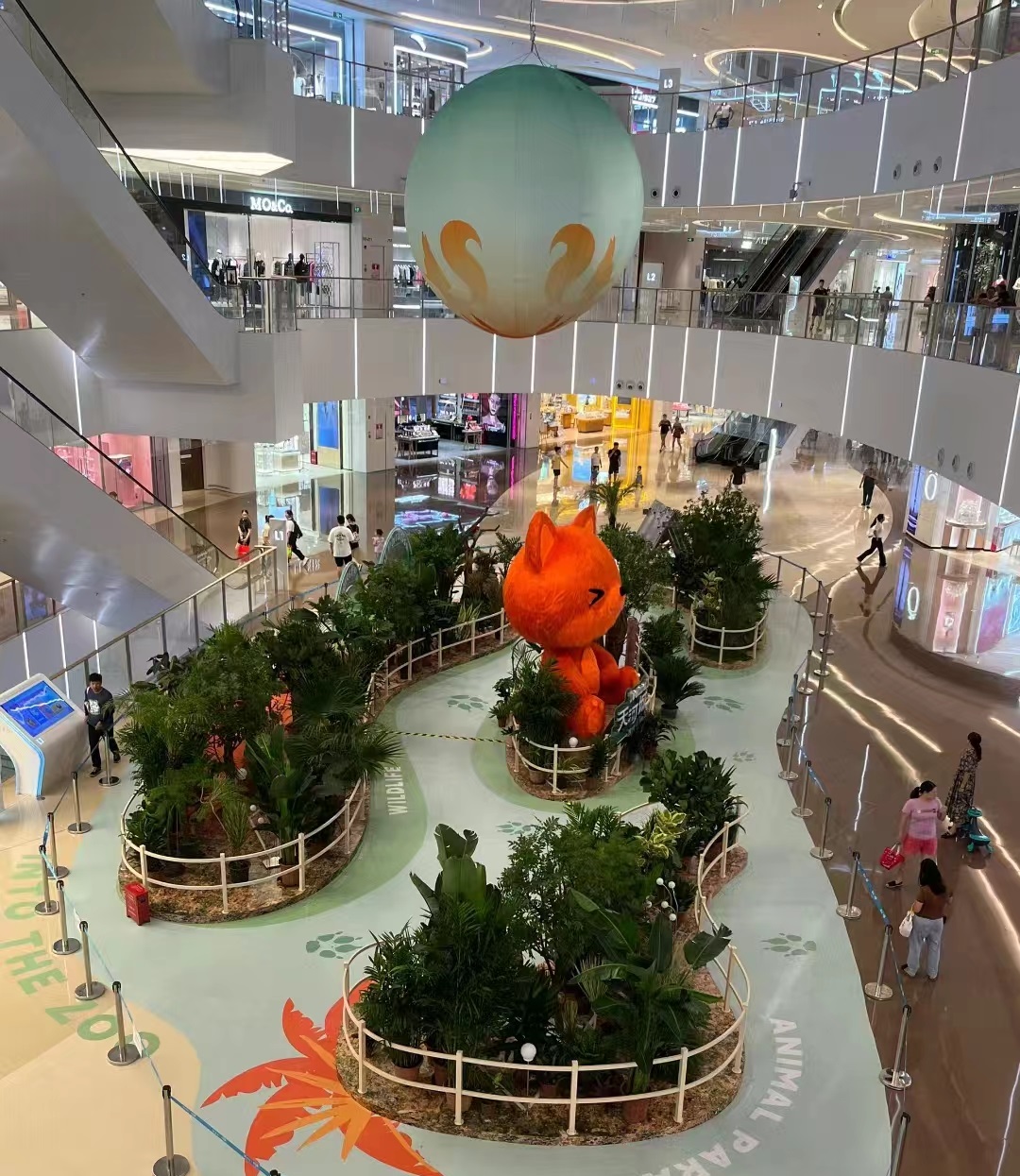 深圳天河城森林幻想曲主题活动策划让可爱的动物缝补了灵魂的疲惫