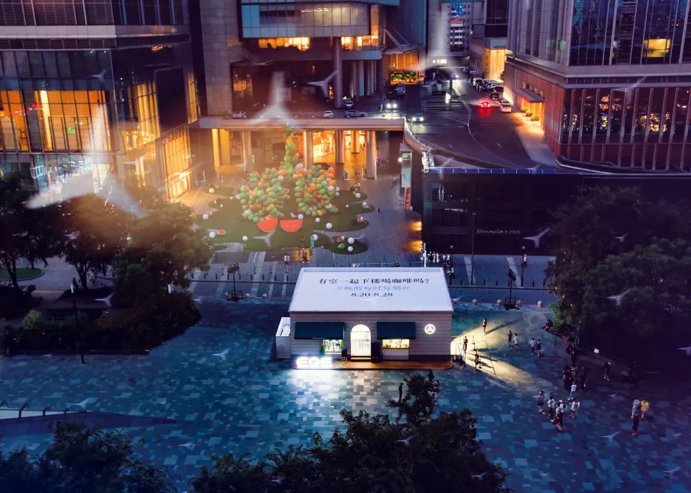 全新EQE极感唤醒空间快闪活动策划从视觉听觉嗅觉感恩和触达用户