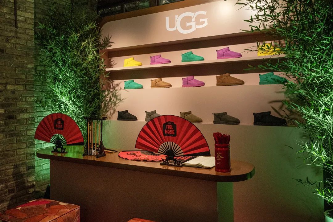 UGG FEEL HOUSE主题快闪店活动策划了多重感官互动的破圈融合空间