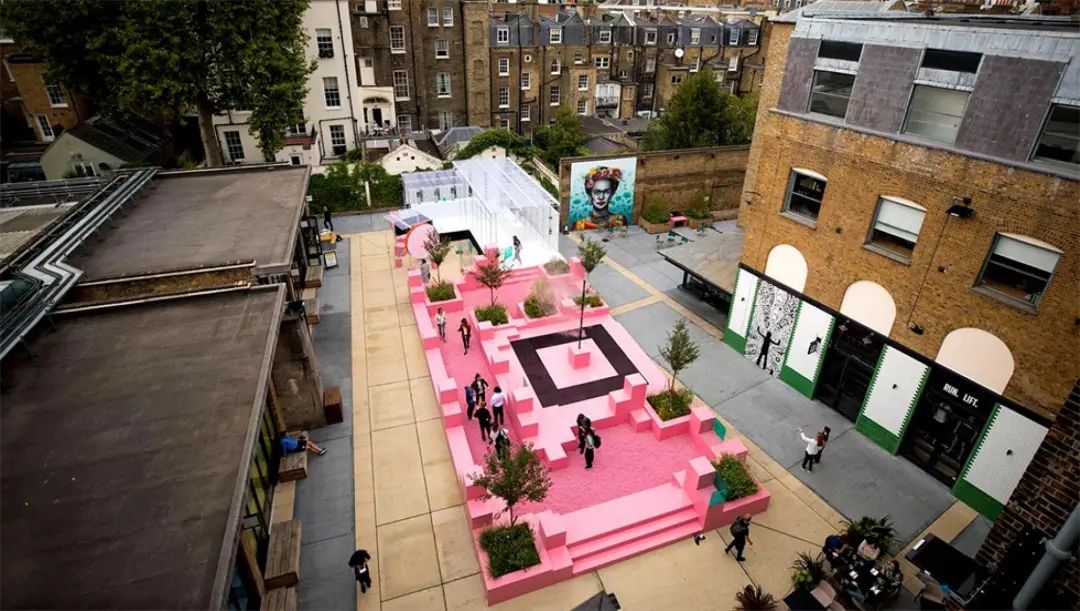 「片刻天堂」商业广场体验活动策划装置让你感觉像刚度假归来