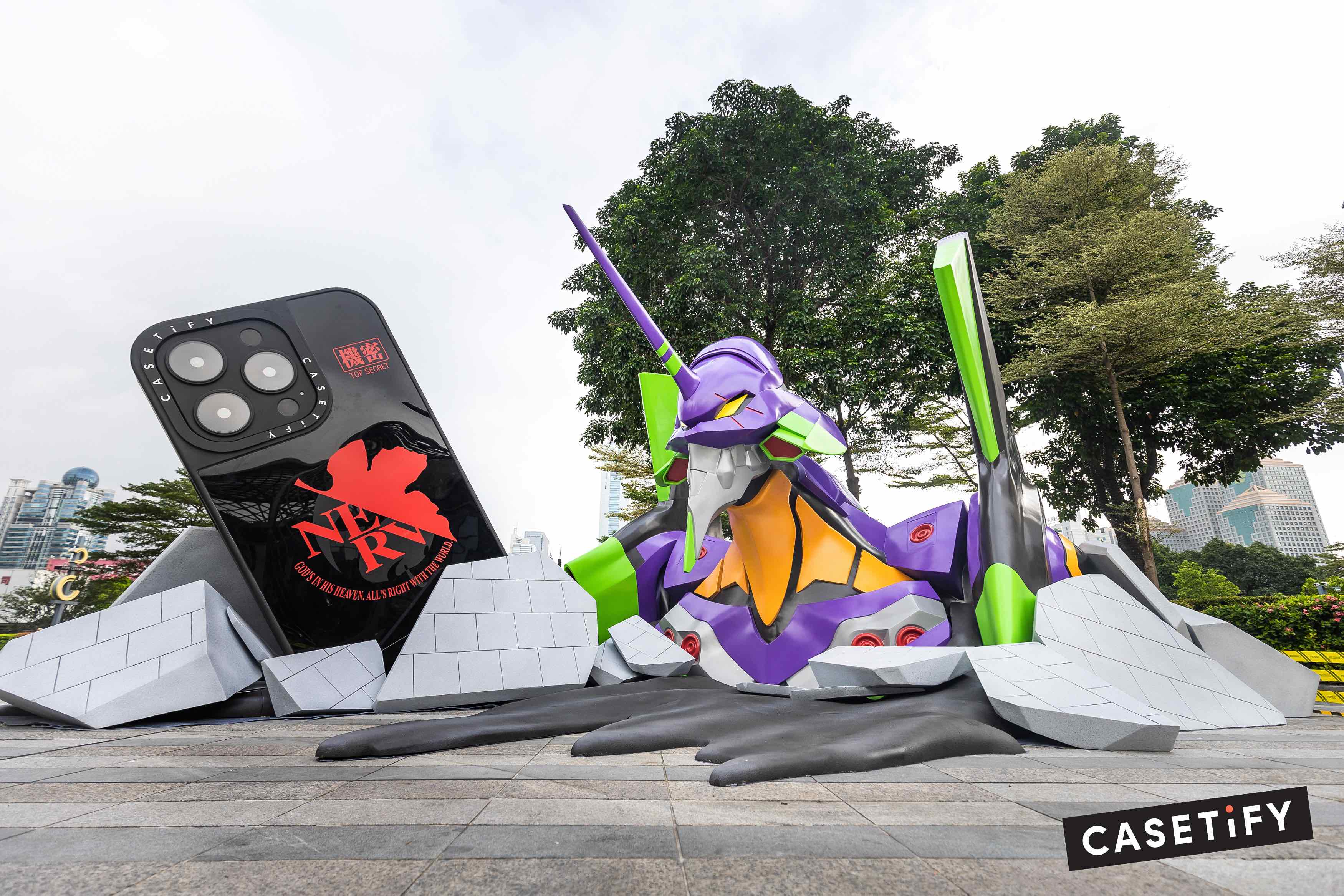 新世纪福音战士x CASETiFY联名快闪活动策划等你解锁多重礼赠惊喜