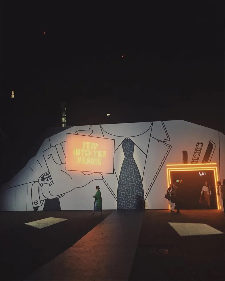 「漫绘梦境」爱马仕男士环球盛会活动策划现场就像漫画书，栩栩如生