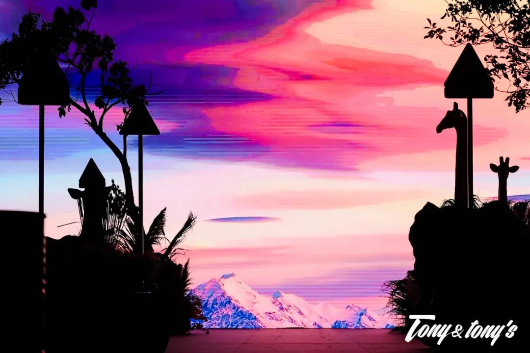 Tony&tony's早春度假系列发布活动策划呈现出精彩绝伦的时尚震撼