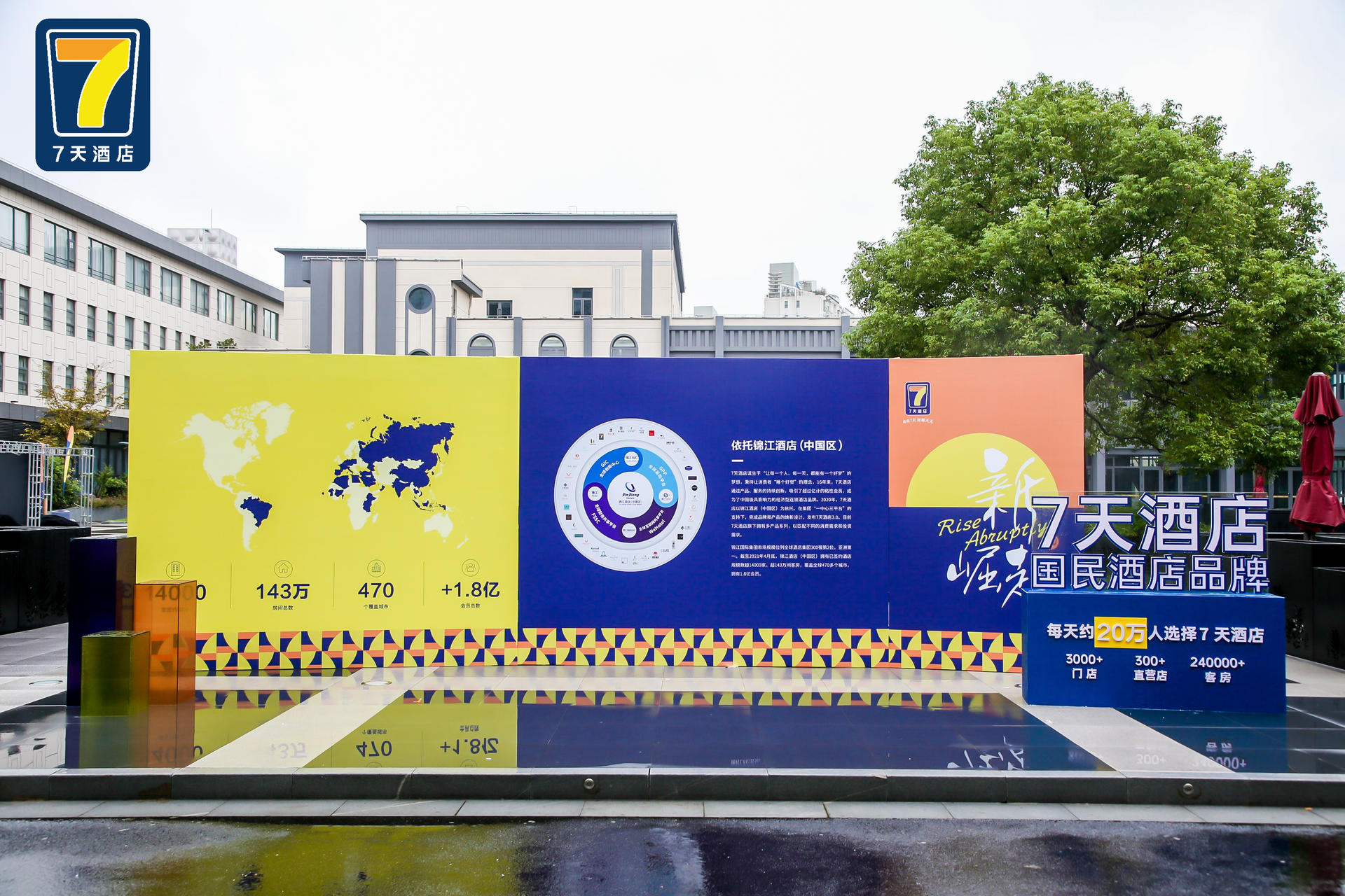 7天酒店3.0四城联动云开业暨全新IP发布仪式活动策划联动启动