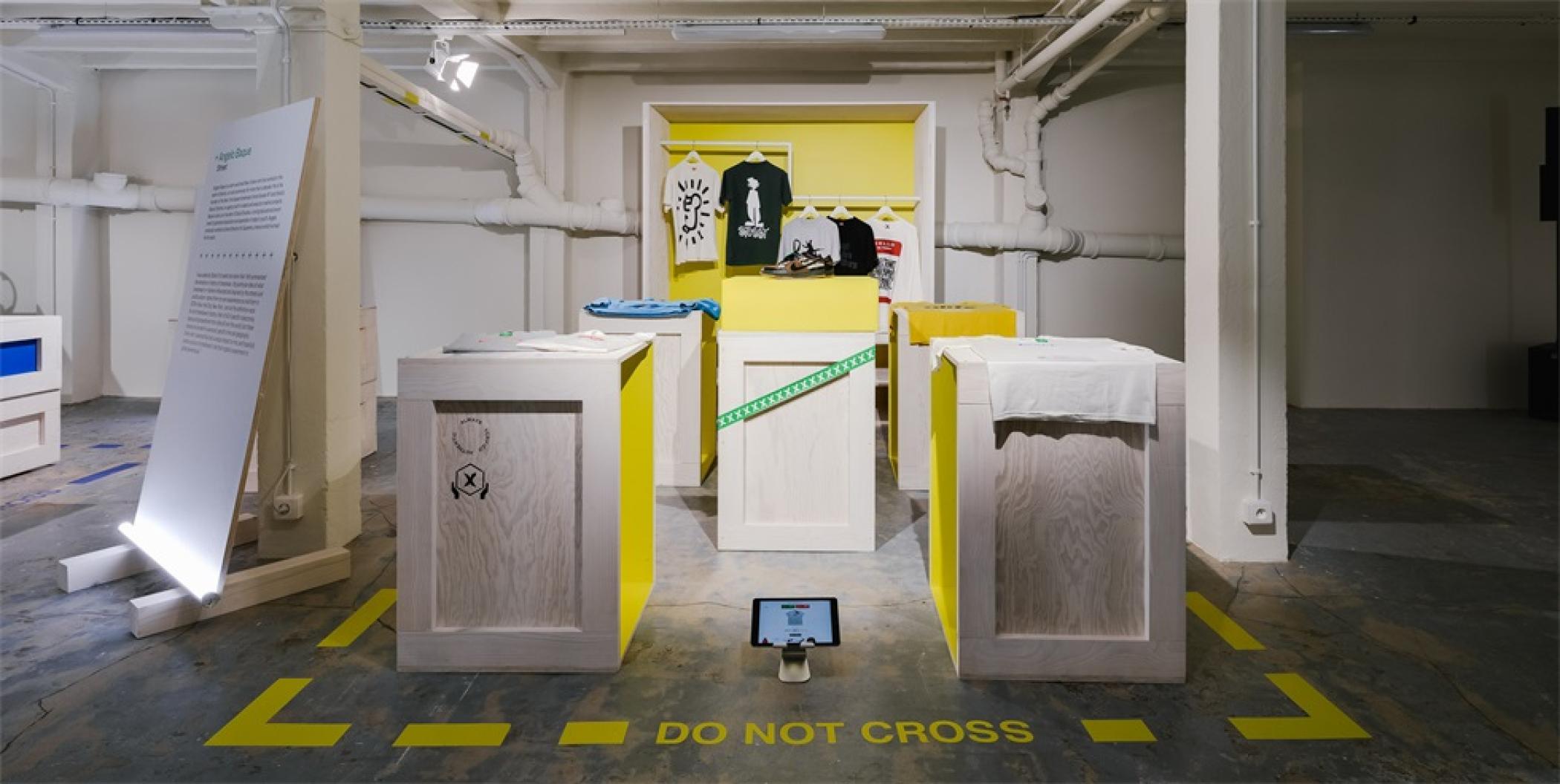 这场网络平台发布会活动策划更像一场时尚展览活动