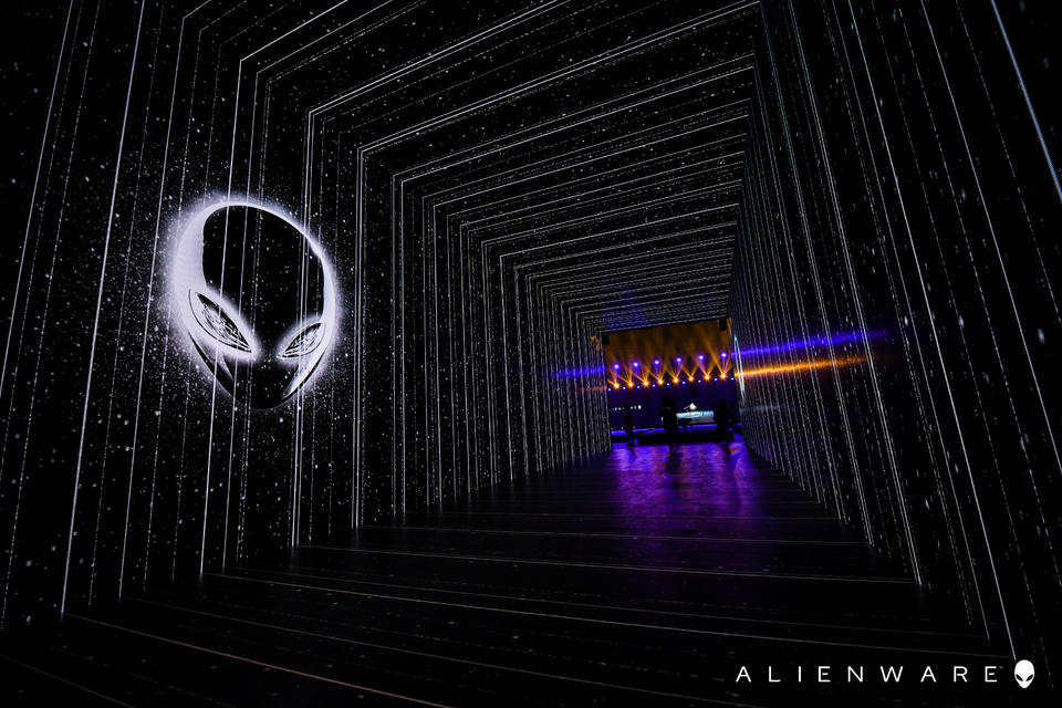ALIENWARE“创造即游戏”发布会活动策划更像是一场潮人轰趴