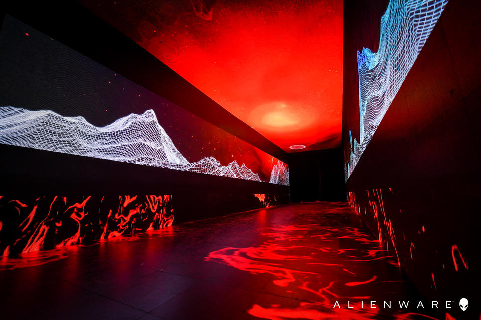 ALIENWARE“创造即游戏”发布会活动策划更像是一场潮人轰趴