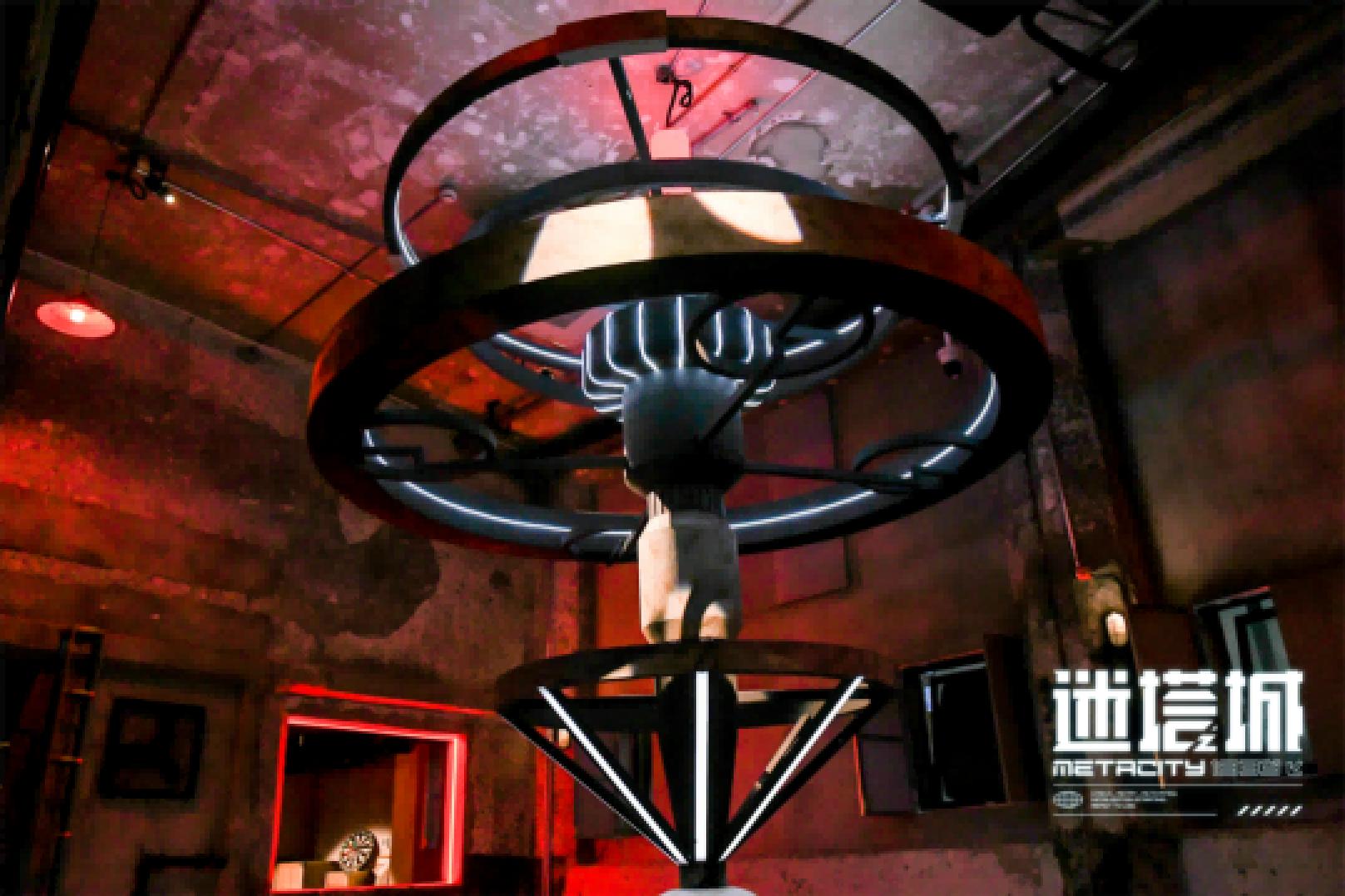 迷塔城文旅元宇宙IP发布会活动策划在1933老场坊开播,现场酷极了