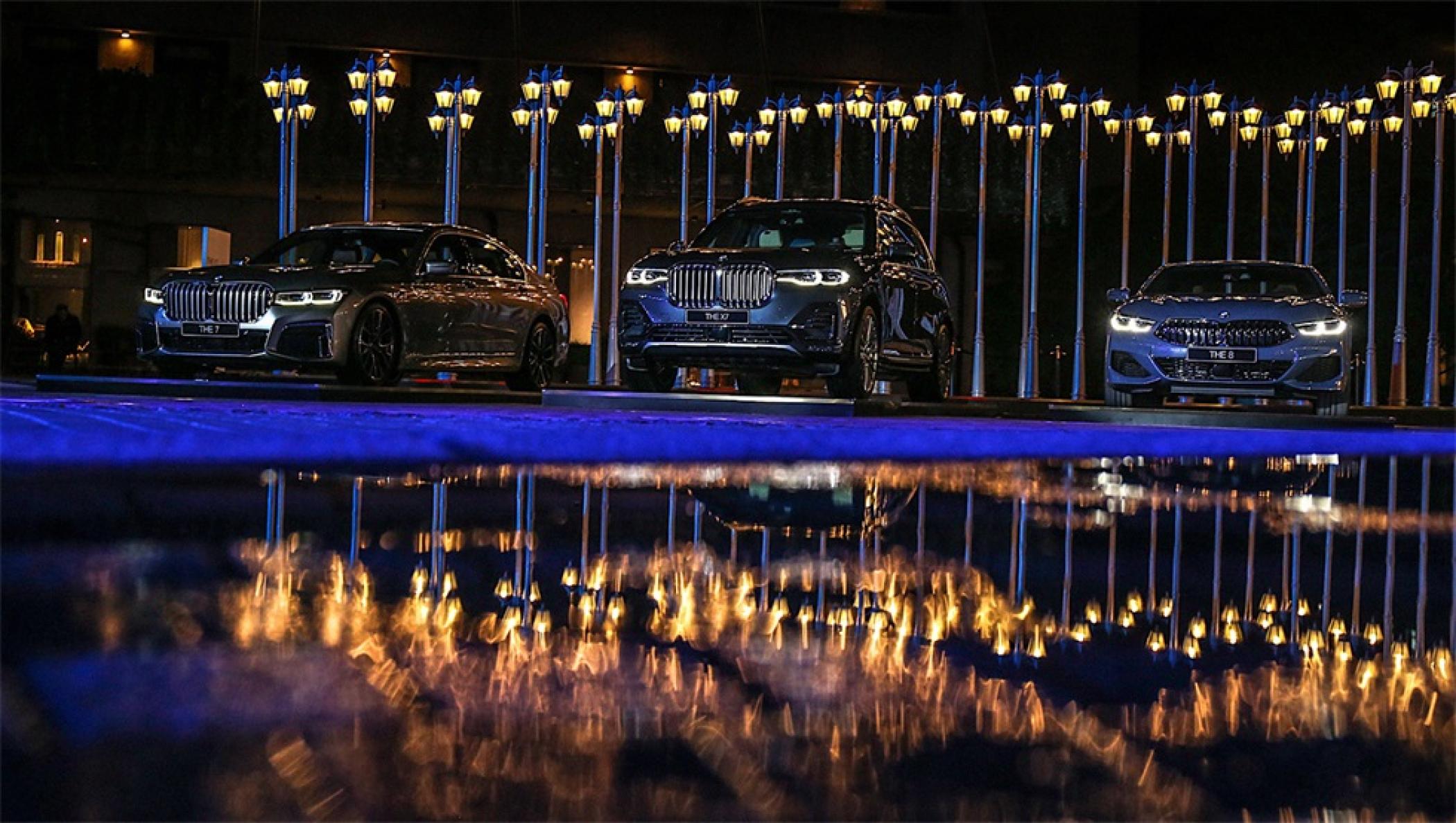 宝马X7中国首发派对活动策划引入了花样游泳队的“水上表演”