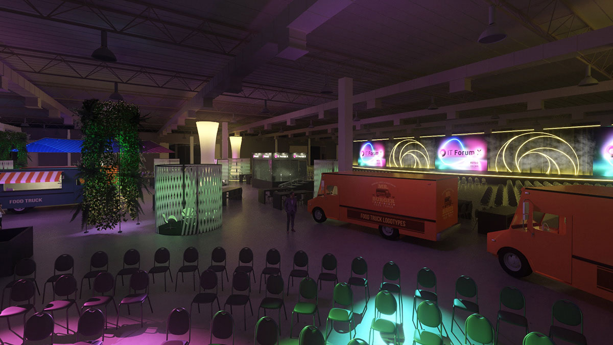 IT行业的这个峰会论坛太酷炫了，科技感真强