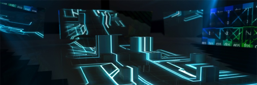 阿迪的全球品牌大会活动把舞台策划成多媒体空间，投影映射技术真厉害