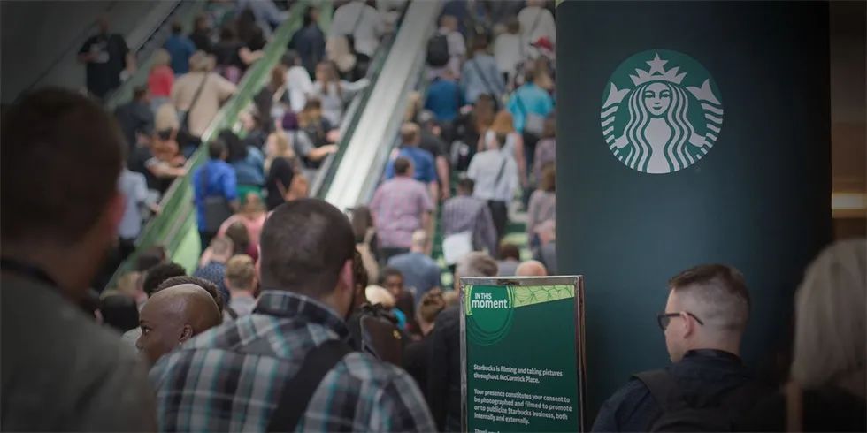 星巴克领导力的体验活动策划燃爆了麦考密克湖畔中心