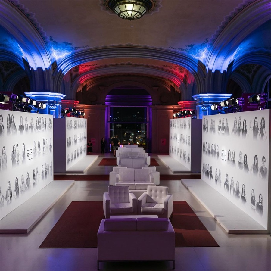 Rodan & Fields告别晚宴活动策划的独特舞美设计强化了品牌印象