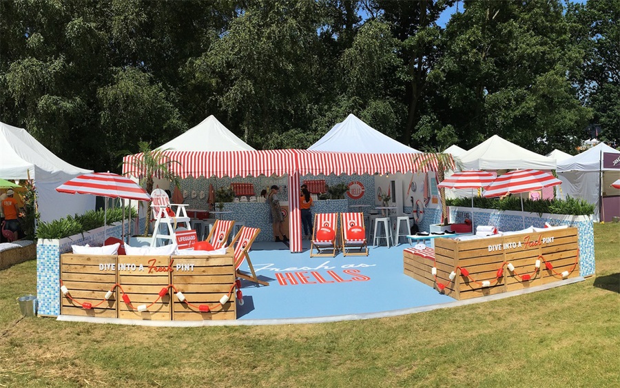 卡姆登镇啤酒「新鲜地狱」泳池派对活动策划引起的躁动真不小