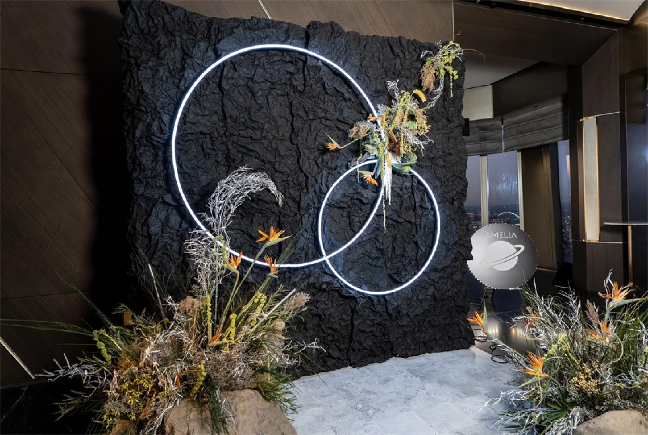 「去月球度假」的公司派对活动策划现场别有一番月球的风味