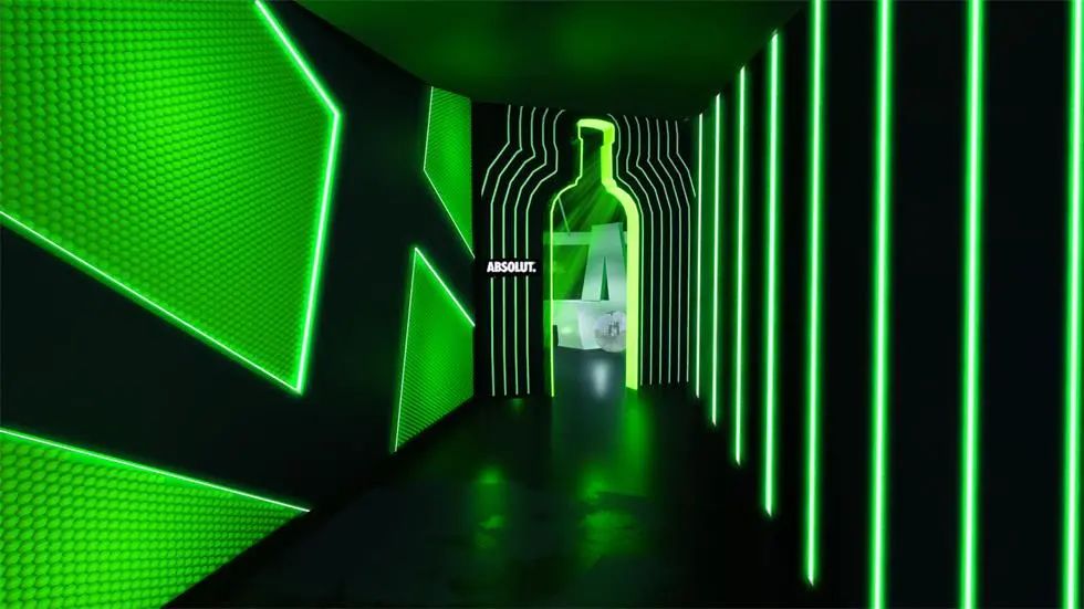 绝对伏特加在加州的青柠伏特加发布会活动策划成集齐五感的青柠绿洲