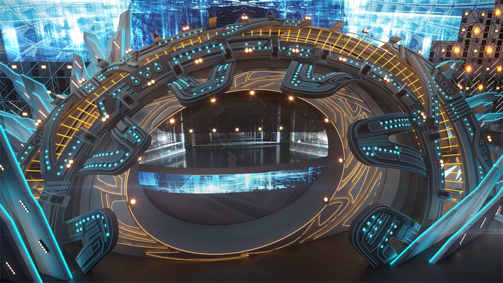 俄罗斯“阿尔法未来人”电音节活动策划的舞美设计堪称世界级