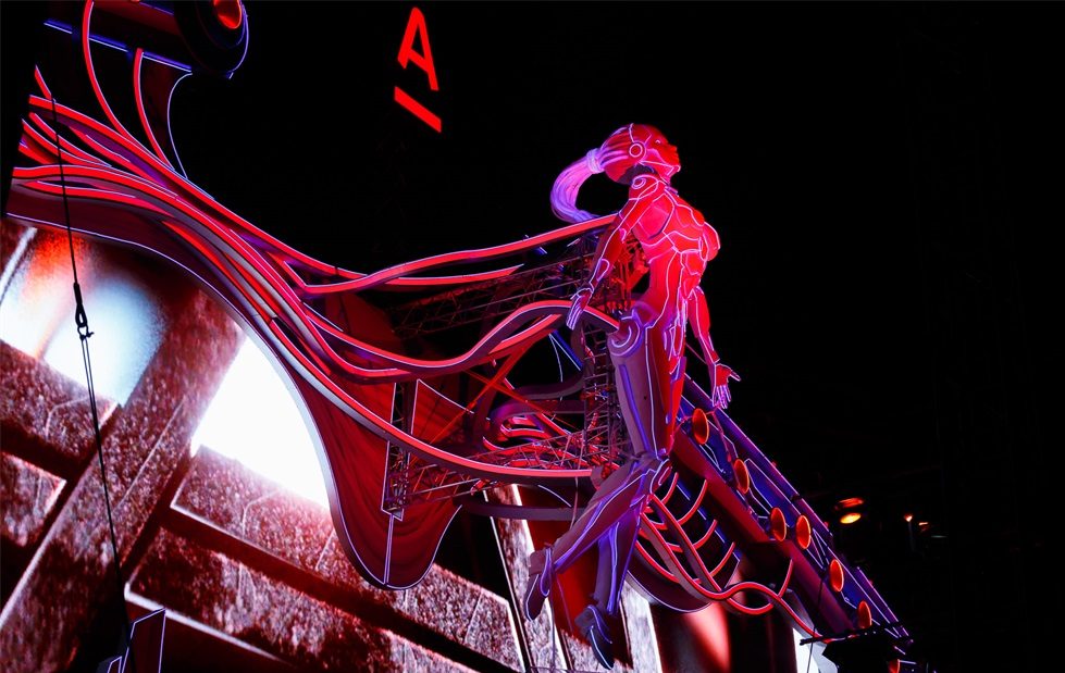 俄罗斯“阿尔法未来人”电音节活动策划的舞美设计堪称世界级