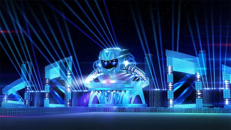 这场电子音乐节活动策划的超级的舞美设计与搭建和世界级的DJ超吸睛