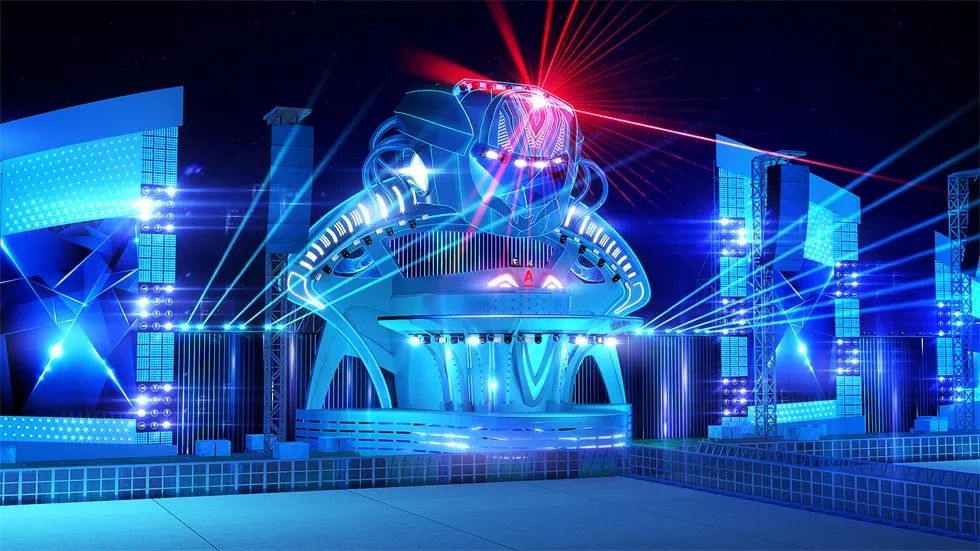 这场电子音乐节活动策划的超级的舞美设计与搭建和世界级的DJ超吸睛