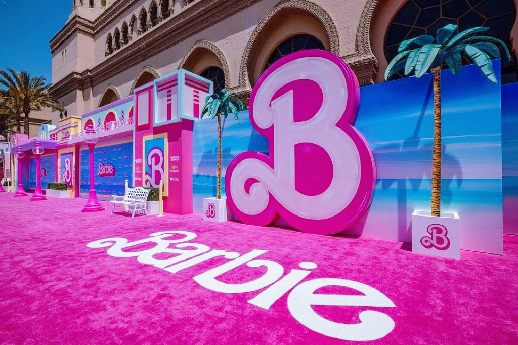 芭比娃娃主题派对活动策划落地全美，品宣真人电影《芭比》