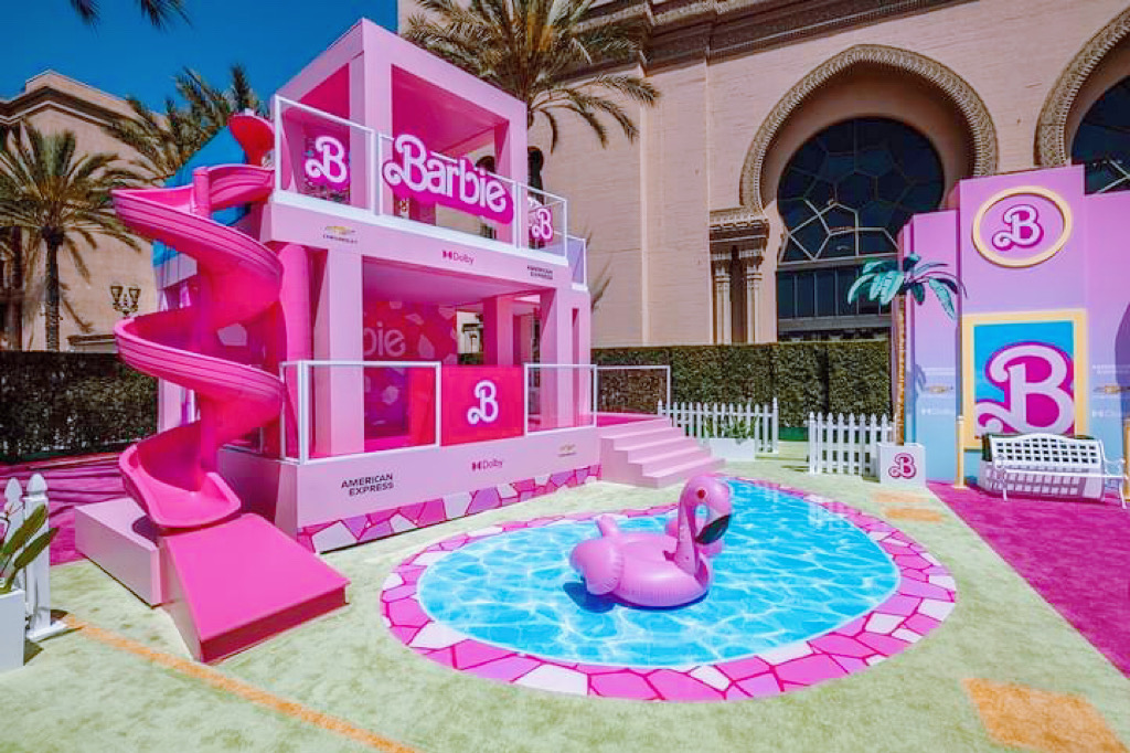 芭比娃娃主题派对活动策划落地全美，品宣真人电影《芭比》