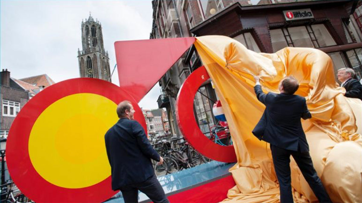 环法自行车赛很好地诠释了乌得勒支的形象