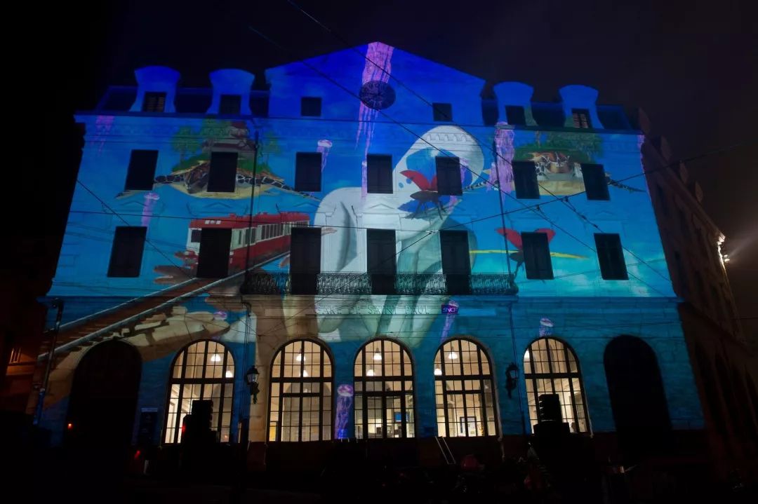 法国里昂灯光节的这批灯光艺术作品简直要逆天了，太美了