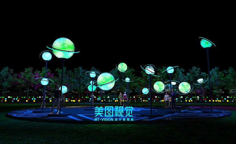 科幻节的舞美设计就该这般宇宙浩瀚星光灿烂