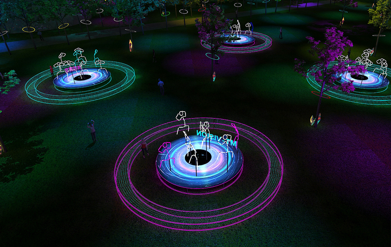 科幻节的舞美设计就该这般宇宙浩瀚星光灿烂