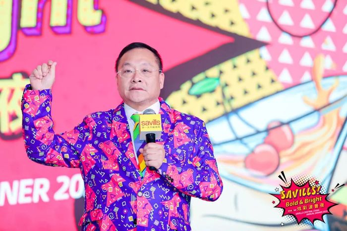 奇光异色的年会活动策划当属Savills最敢玩，不遗余力玩转色彩