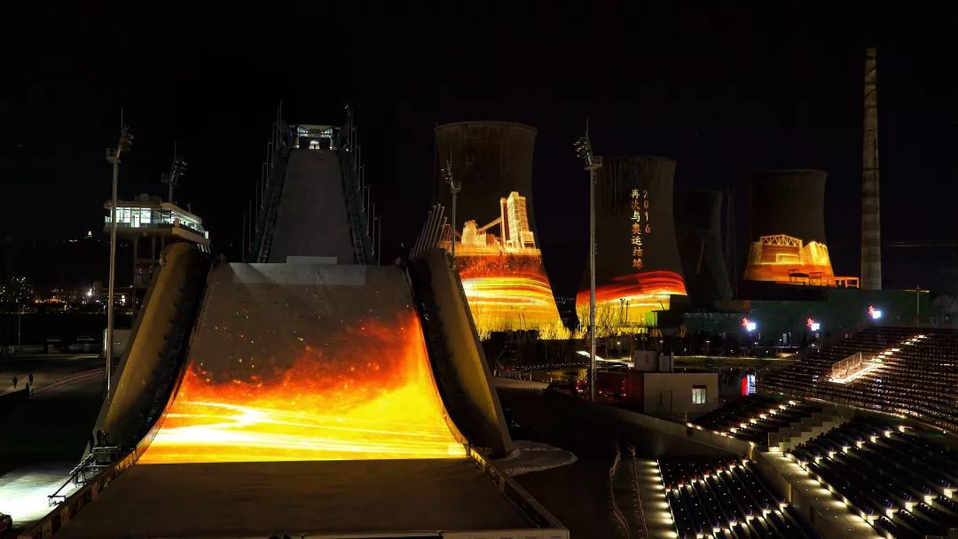 点亮高塔灯光秀，喜迎2022北京冬奥会