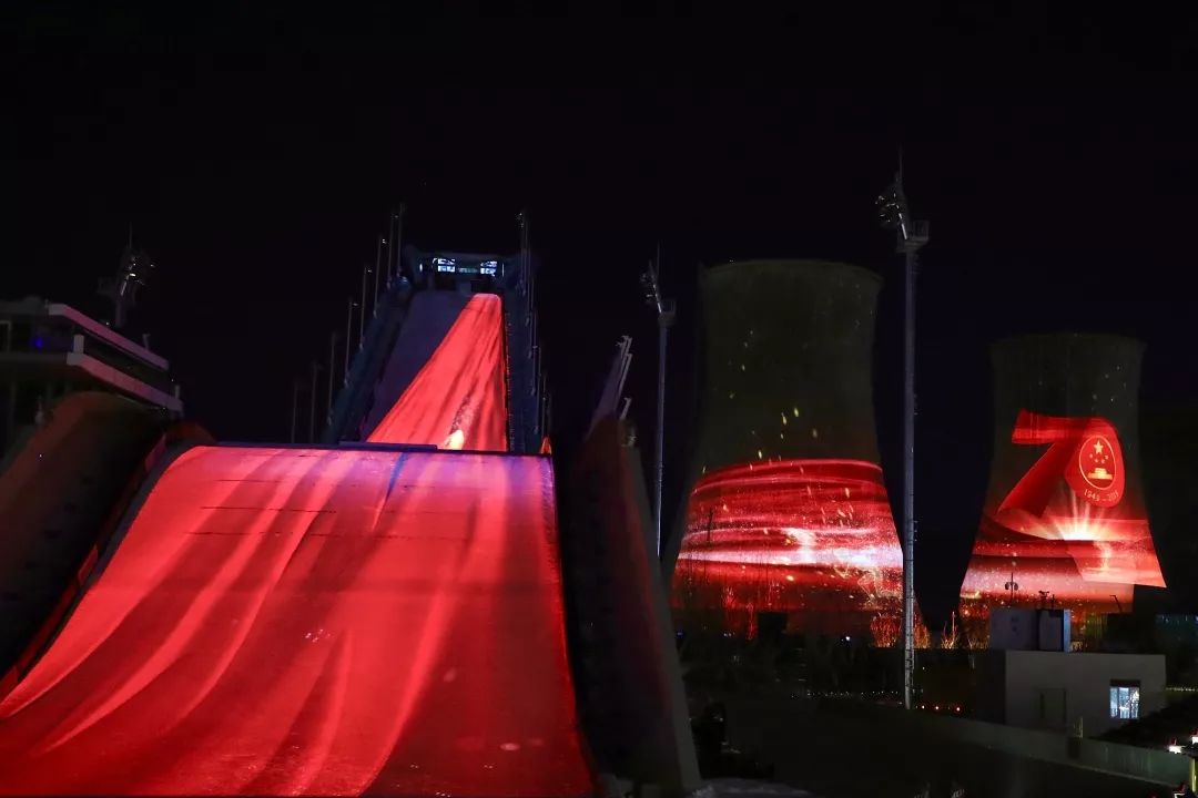 点亮高塔灯光秀，喜迎2022北京冬奥会