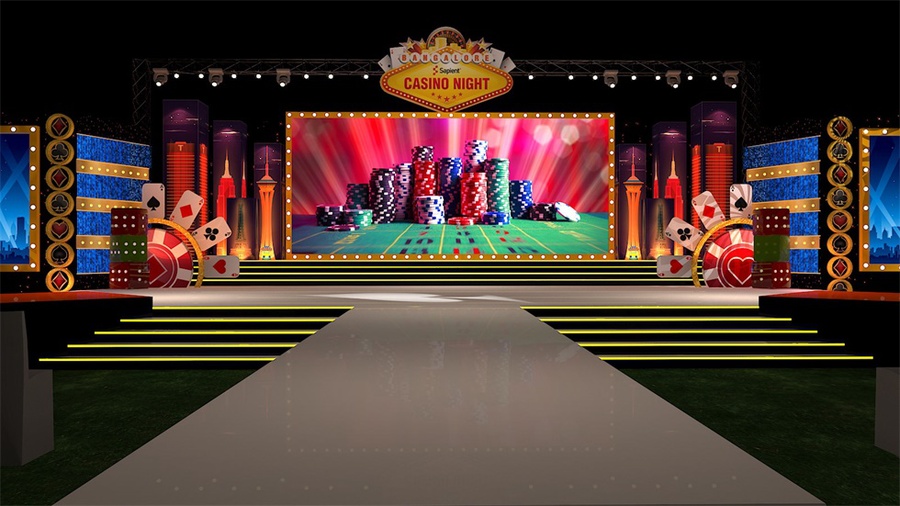 年会活动策划紧贴赌城之夜风格,娱乐性更强