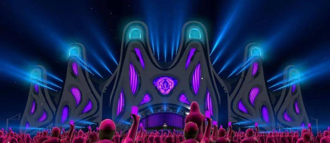 巴西的摇滚音乐节策划的舞台都太赞太吸睛了