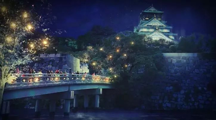 沉浸式灯光秀活动策划，独特的数字科技领你夜间漫步