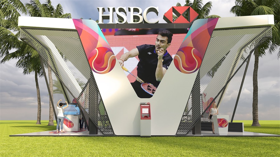 展览展示装置安在国际赛事上，这品牌曝光度想不高都不行啊