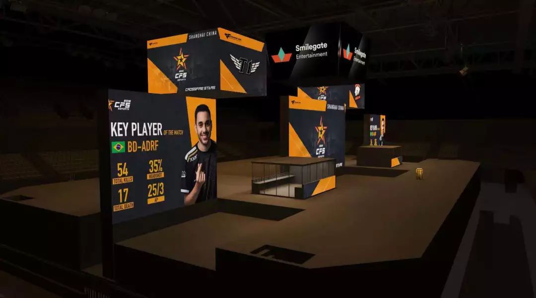 CFS的舞美设计也太朋克太科技震撼了吧,大写服字啊