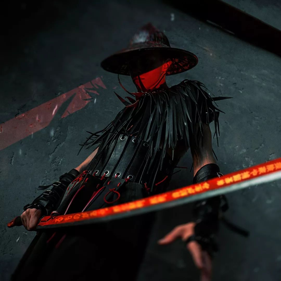 霓虹灯武士概念图,这样的展览活动科幻大片感觉十足