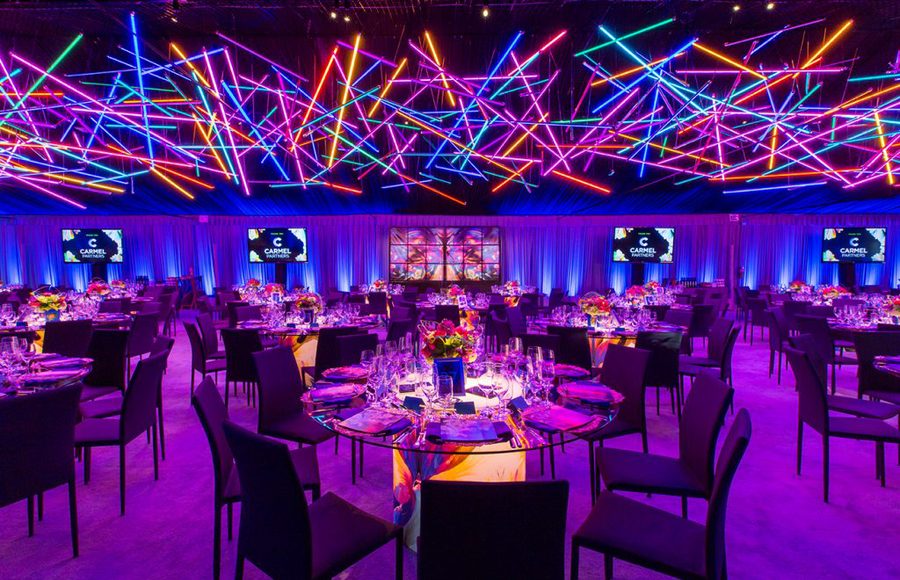 活动策划中用LED灯带也能创造一种突出、明显的视觉效果